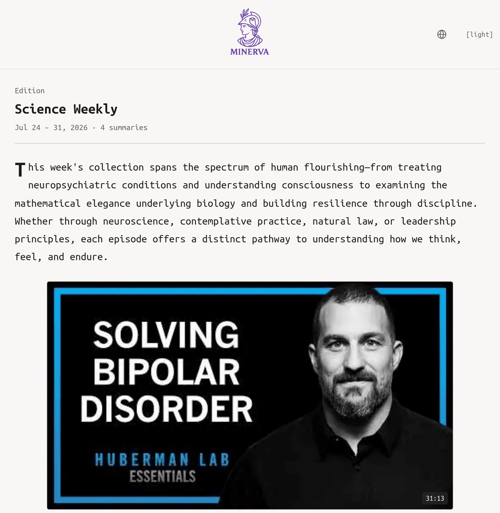 Your feed, delivered as a newsletter